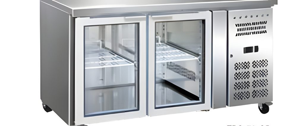 Bajo Mostrador Fondo 700 GN-1/1 Puertas de Cristal TPG CASFRI