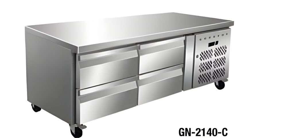 Mesa Fría Bajo Cocina o Barra con Cajones GN-1/1 GN-C CASFRI