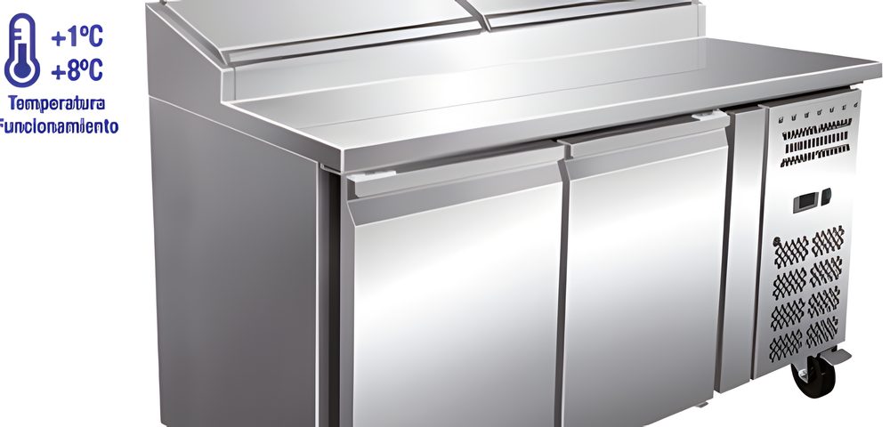 Mesa Fría para Preparación de Sandwich, Pizzas y Ensaladas BPG CASFRI
