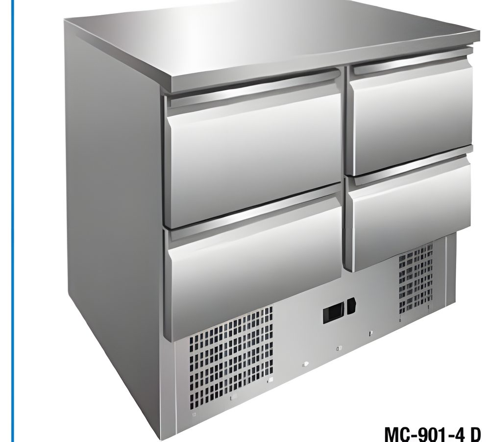 Mesa Refrigerada con Cajones para Ensaladas, Pizzas y Sandwich MC-9D CASFRI