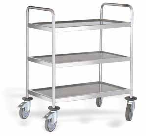 Carro de Servicio Total Inox RP-L2 (2 Estantes)